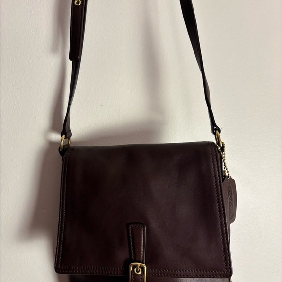 Coach Vintage Legacy Brown Leather Adjustable Crossbody - EUC - Picture 2 of 16